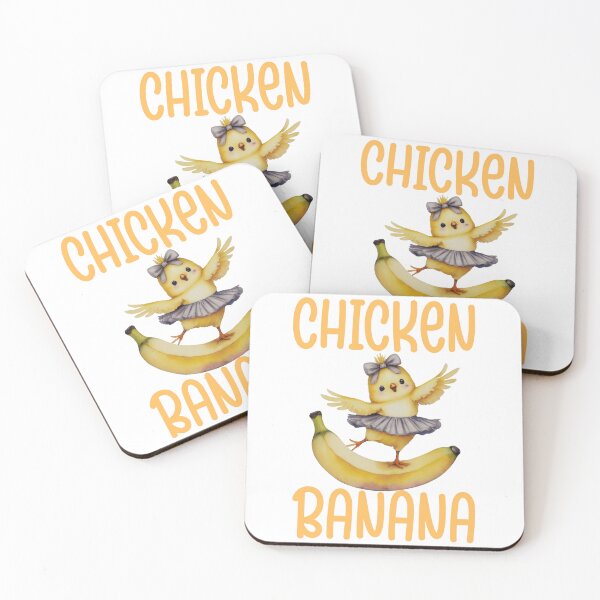 Item preview, Chicken Banana designed and sold by FurrFunPrints.