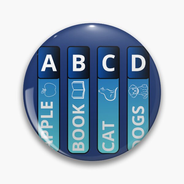 Item preview, A B C D word  designed and sold by 4Dart.