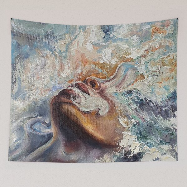 Item preview, The Face of a Wave designed and sold by Victory-art.
