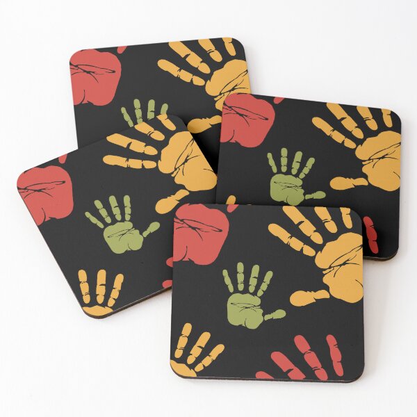 Item preview, Colorful Handprint Pattern Art designed and sold by bravo200.