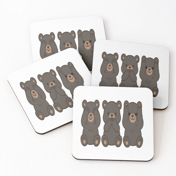 Item preview, speak no evil, see no evil, hear no evil.Three Bears designed and sold by JamesDunican.