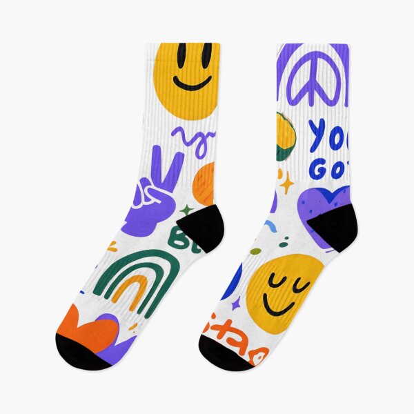 Item preview, Good Vibes Only Bestie | Gen Z Doodle Positive Art 2025 designed and sold by AnnDesignStudio.