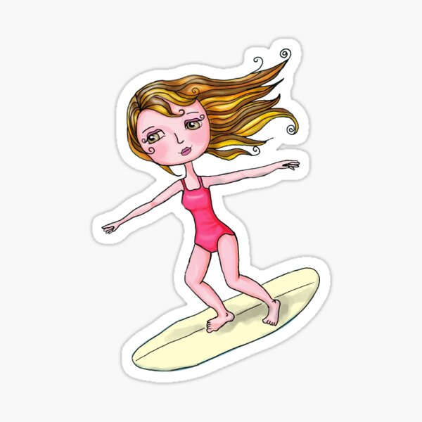 MARINA SURFER Sticker