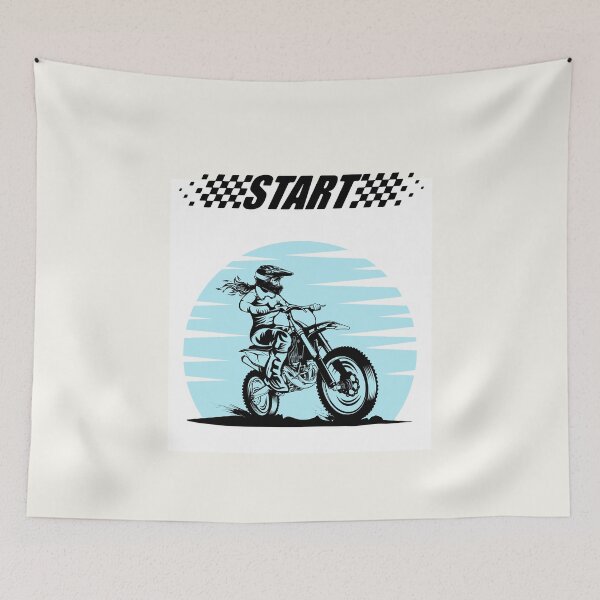 Item preview, Moto Race Start designed and sold by FanFest.