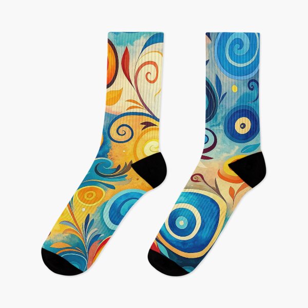 Item preview, Whimsical Swirls Pattern designed and sold by ArtFactoryAI.