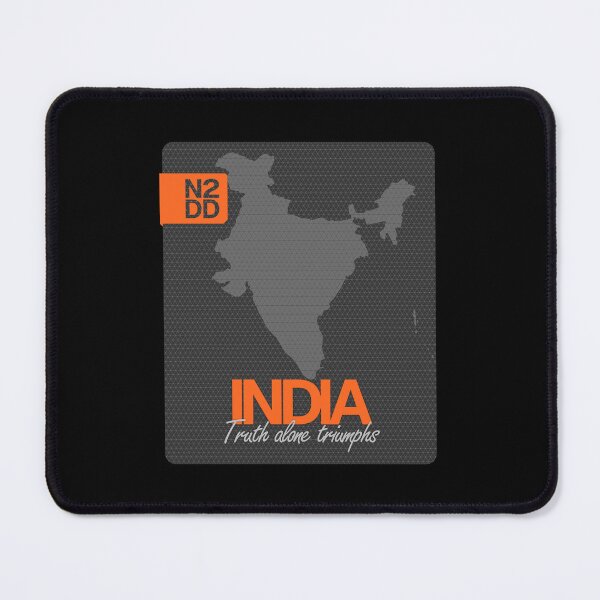 Item preview, India & Country Slogan - N2DD designed and sold by Evilcraft Designs.