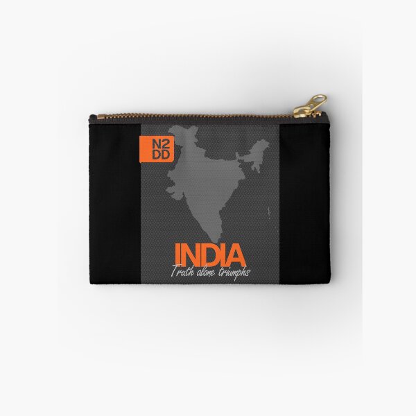 Item preview, India & Country Slogan - N2DD designed and sold by Evilcraft Designs.