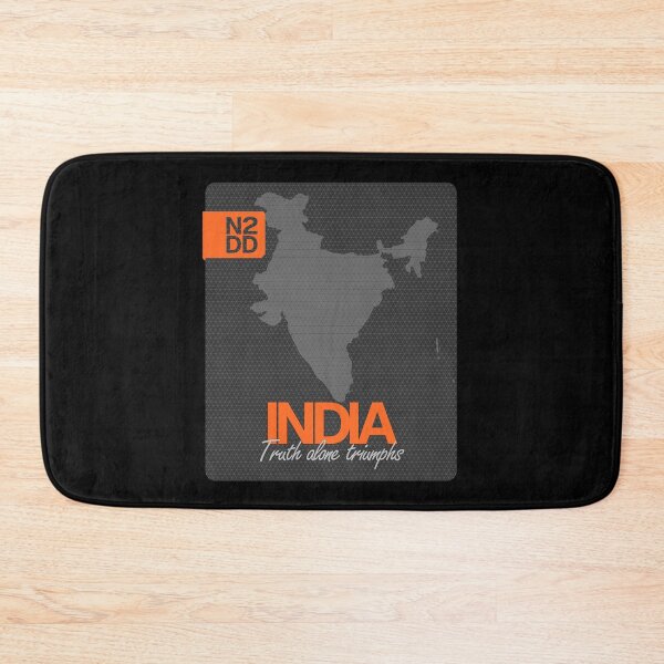 Item preview, India & Country Slogan - N2DD designed and sold by Evilcraft Designs.