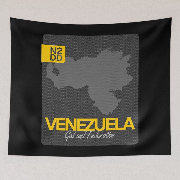 Item preview, Venezuela & Country Slogan - N2DD designed and sold by Evilcraft Designs.