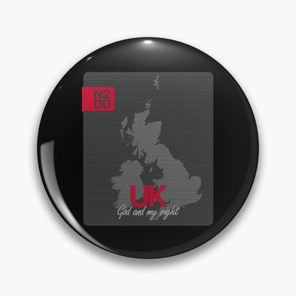 Item preview, United Kingdom & Country Slogan - N2DD designed and sold by Evilcraft Designs.
