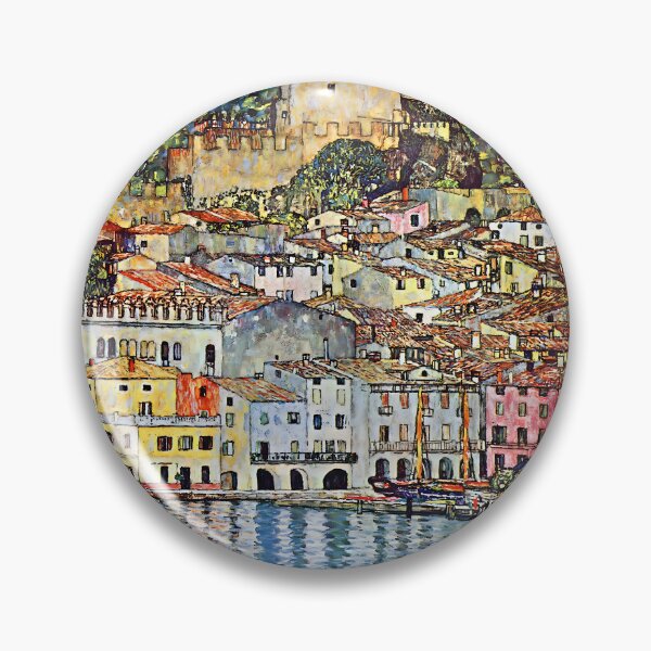 Item preview, Gustav Klimt - Malcesine on Lake Garda designed and sold by Jon-Baran.