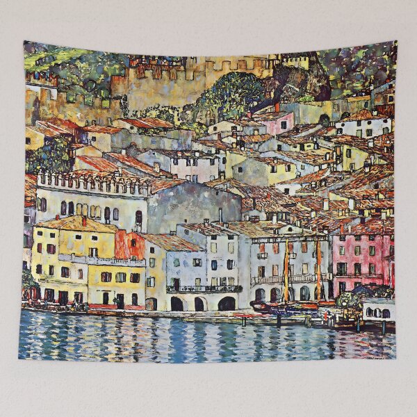 Item preview, Gustav Klimt - Malcesine on Lake Garda designed and sold by Jon-Baran.
