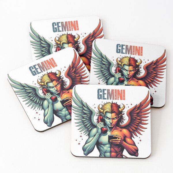 Item preview, Multipersonality Gemini Devil and Angel designed and sold by Visarut.