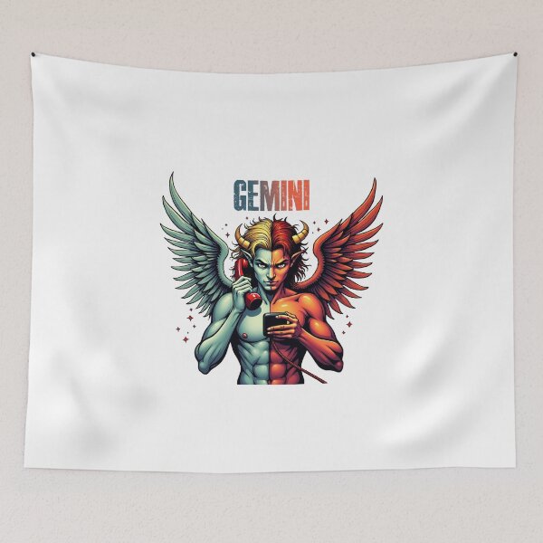 Item preview, Multipersonality Gemini Devil and Angel designed and sold by Visarut.