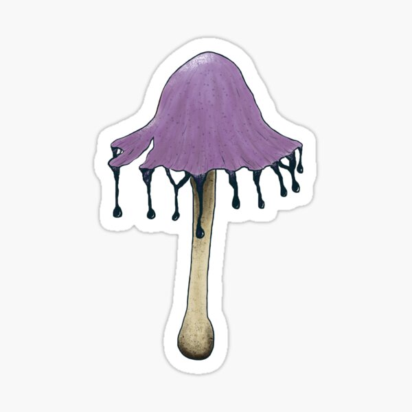 Item preview, goth mushroom designed and sold by Mariannebourdon.