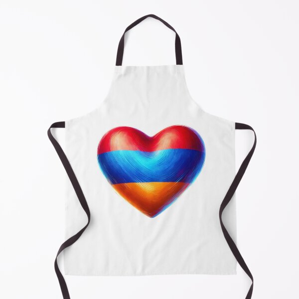 Item preview, Armenia Heart Flag Watercolour Style designed and sold by FlagWardrobe.