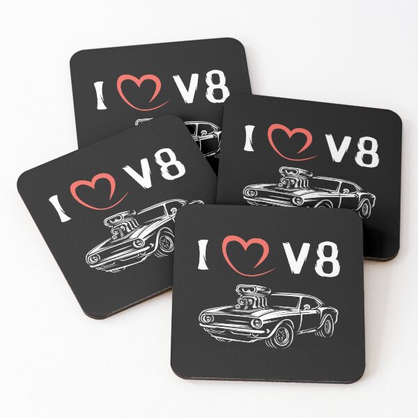 Item preview, Car love I love V8 - muscle cars and fat big block cars designed and sold by AndreMi.