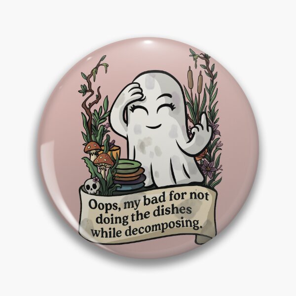 Item preview, Oops, My Bad for Not Doing the Dishes designed and sold by Feral-by-Elsie.