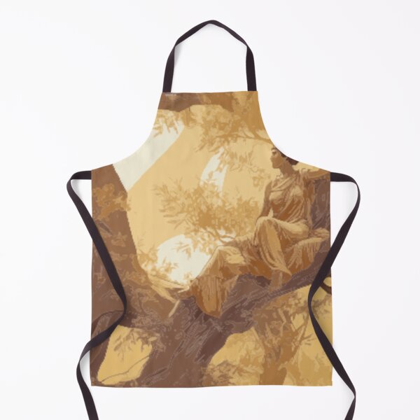 Item preview, Athena Beneath the Olive Tree – Golden Glow of Ancient Greece designed and sold by LuxuryApparels.