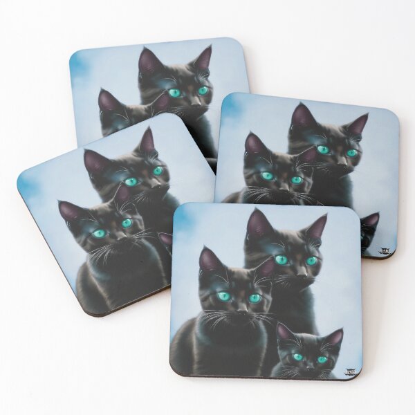 Item preview, Black Cat Siblings designed and sold by Mary The Vamp.