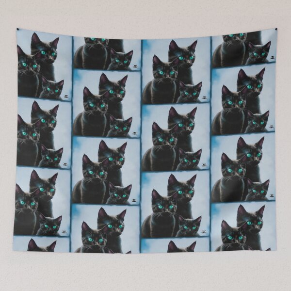 Item preview, Black Cat Siblings designed and sold by Mary The Vamp.