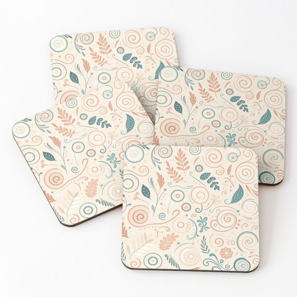 Item preview, Whimsical Swirls Pattern designed and sold by ArtFactoryAI.