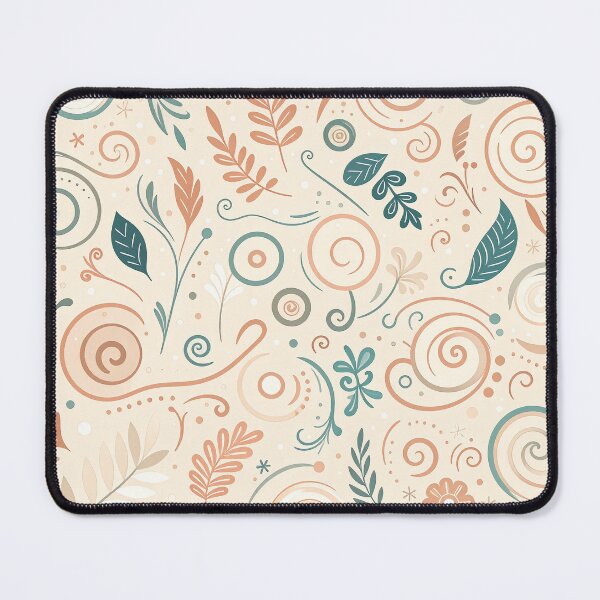 Item preview, Whimsical Swirls Pattern designed and sold by ArtFactoryAI.