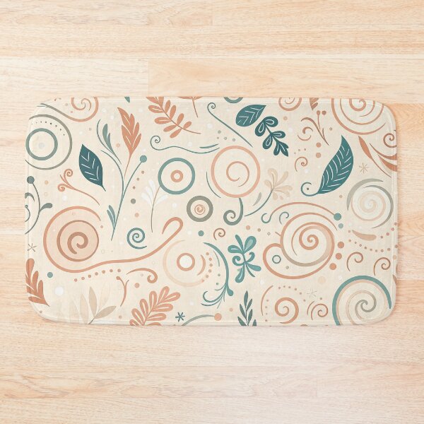 Item preview, Whimsical Swirls Pattern designed and sold by ArtFactoryAI.
