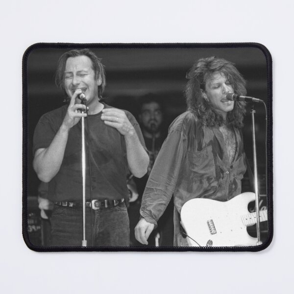 Item preview, Southside Johnny and Jon Bon Jovi - BW Photograph designed and sold by ConcertImages.