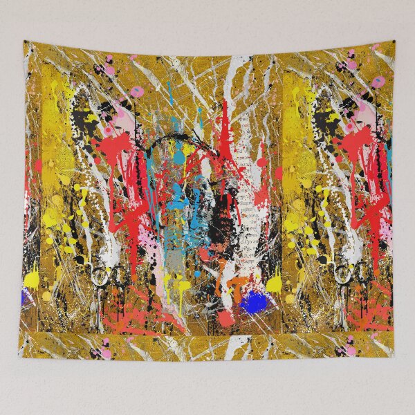 Item preview, Interpreter of the Unreadable, energectic abstract art ❤️ designed and sold by Art With Impact – Statement Art & Apparel for Deep Thinkers.