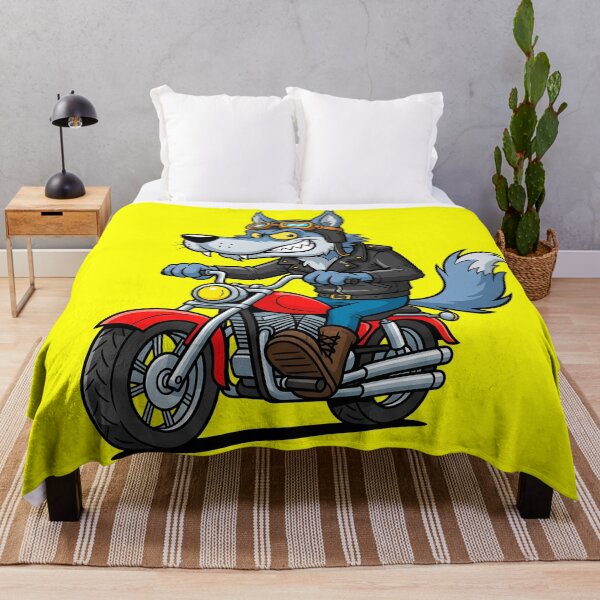 Item preview, Biker Wolf designed and sold by Sopilka.