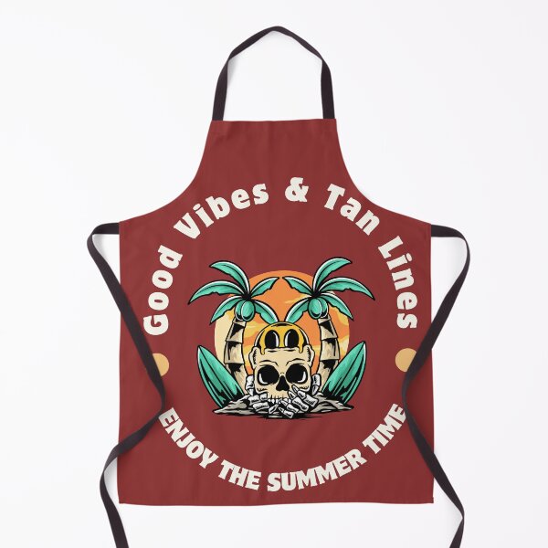 Item preview, Good Vibes & Tan Lines | Tropical Skull Summer Aesthetic designed and sold by Homecrate01.