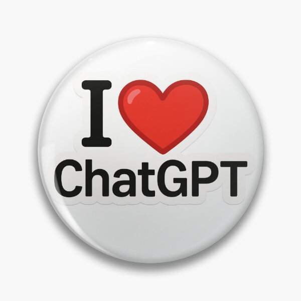 Item preview, I Love ChatGPT designed and sold by Jazzy'sArt.