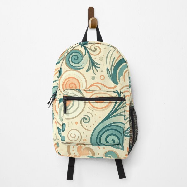Item preview, Whimsical Swirls Pattern designed and sold by ArtFactoryAI.