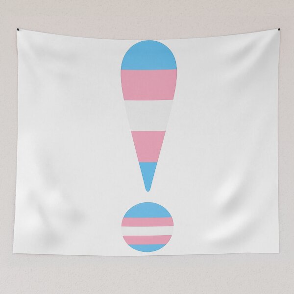 Item preview, Trans Pride Exclamation: designed and sold by Owcomm.
