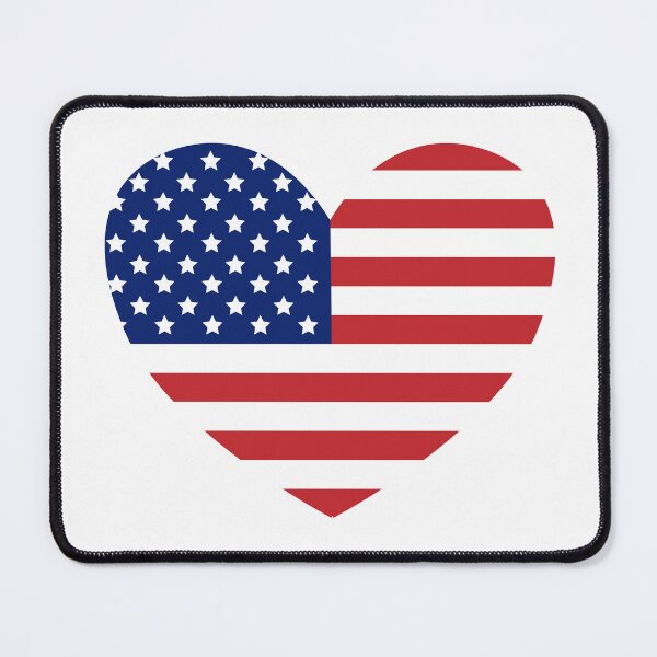Item preview, USA heart designed and sold by di-Vera-Rosati.