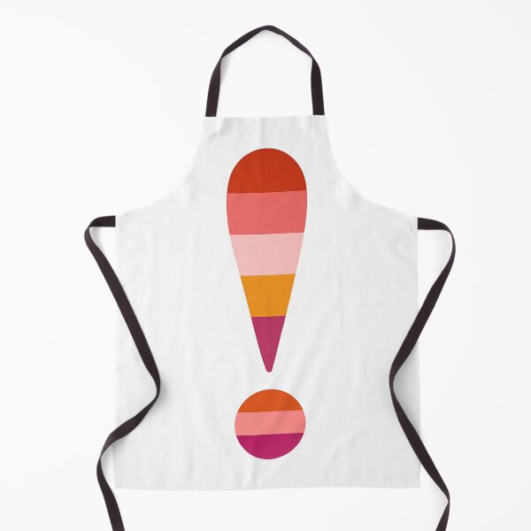 Item preview, Lesbian Pride Exclamation designed and sold by Owcomm.