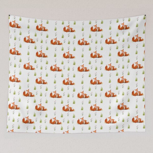 Item preview, Foxy Fun Pattern designed and sold by RoyalLittleShop.