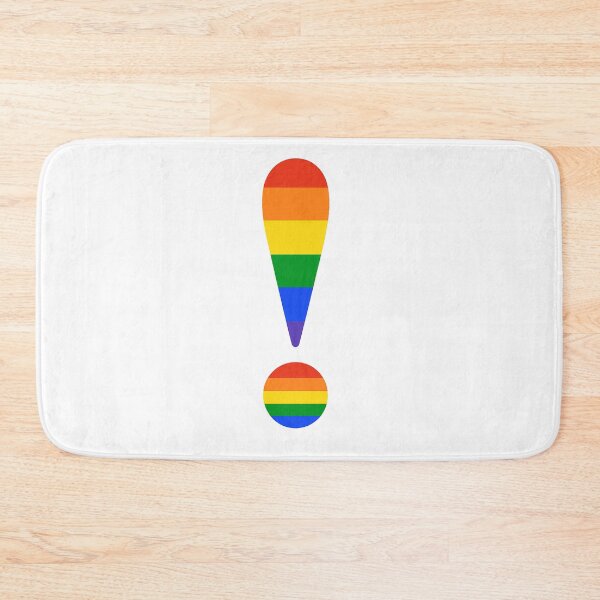 Item preview, Rainbow Pride Exclamation designed and sold by Owcomm.