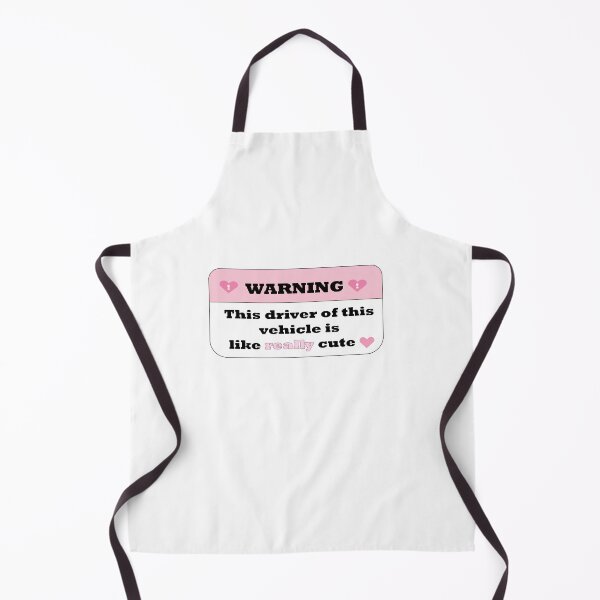 Item preview, Warning this driver of this vehicle is like really cute car sticker design designed and sold by Gracie_Designs.