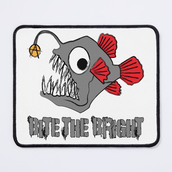 Item preview, Bite the Bright – Abyssal Anarchy Fish designed and sold by pinovolpino.