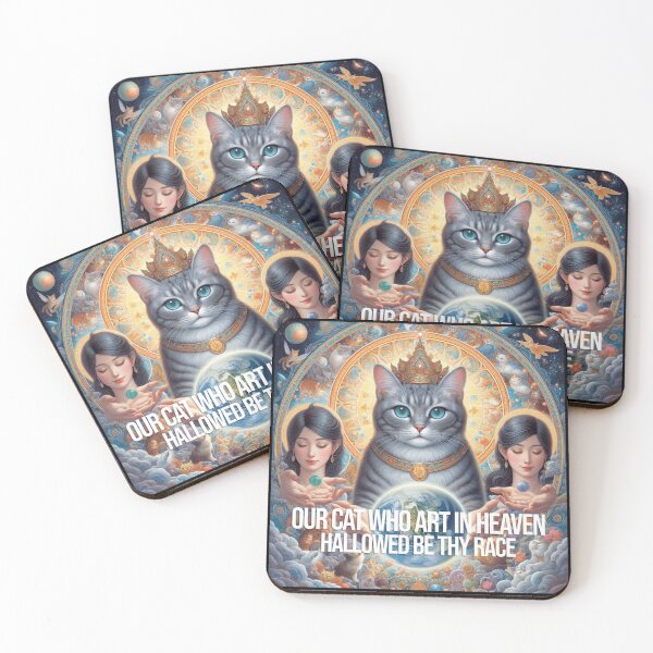 Item preview, Our cat who art in heaven designed and sold by Trivia titanz store.