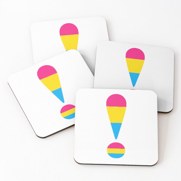 Item preview, Pansexual Pride Exclamation designed and sold by Owcomm.