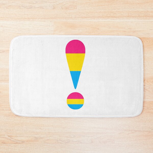 Item preview, Pansexual Pride Exclamation designed and sold by Owcomm.