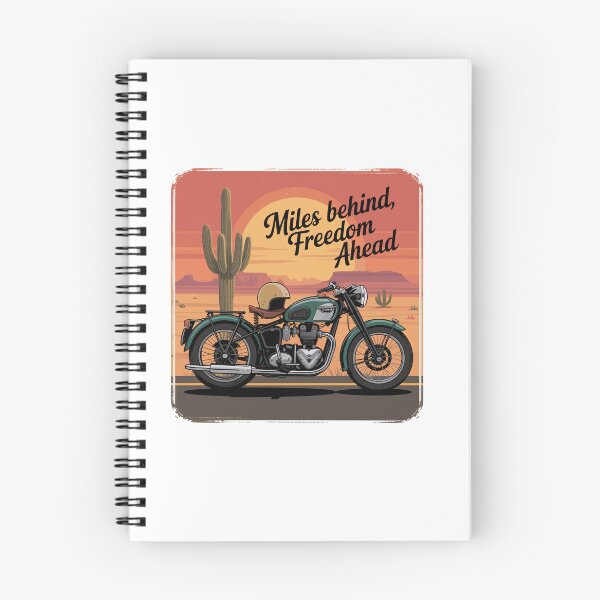Item preview, Miles Behind, Freedom Ahead-biker Adventure designed and sold by MrERNST.