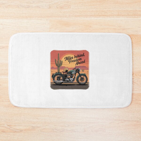 Item preview, Miles Behind, Freedom Ahead-biker Adventure designed and sold by MrERNST.