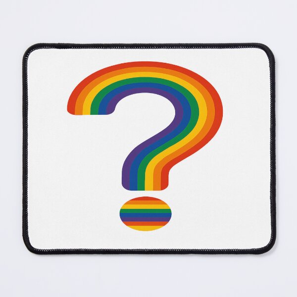 Item preview, Rainbow Question Mark designed and sold by Owcomm.