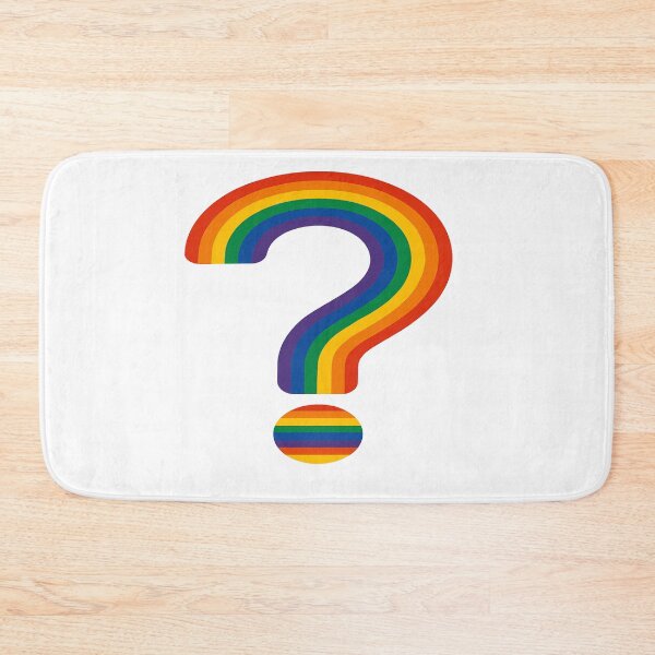 Item preview, Rainbow Question Mark designed and sold by Owcomm.