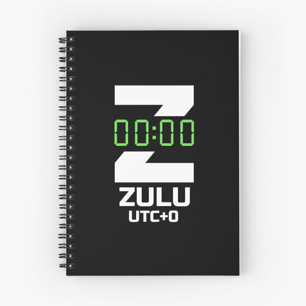 Item preview, Zulu Time UTC+0 – Tactical Digital Clock Design designed and sold by AnnSign.