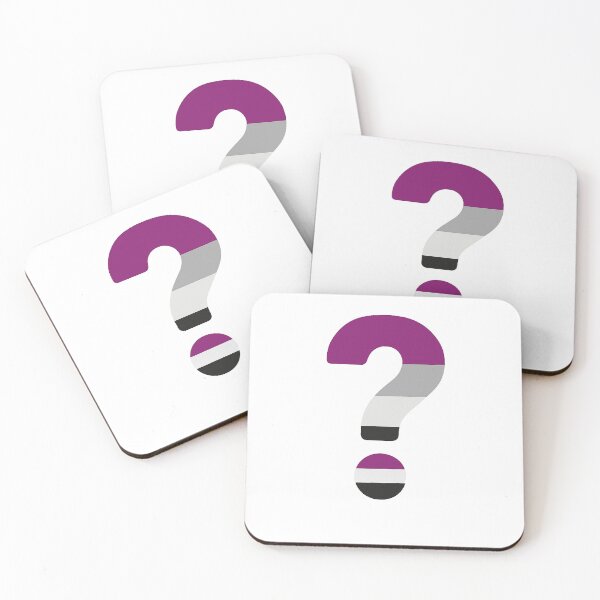 Item preview, Asexual Pride Question Mark designed and sold by Owcomm.